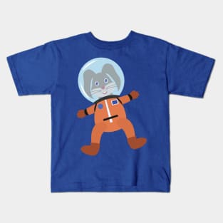 Rabbit in space suit Kids T-Shirt